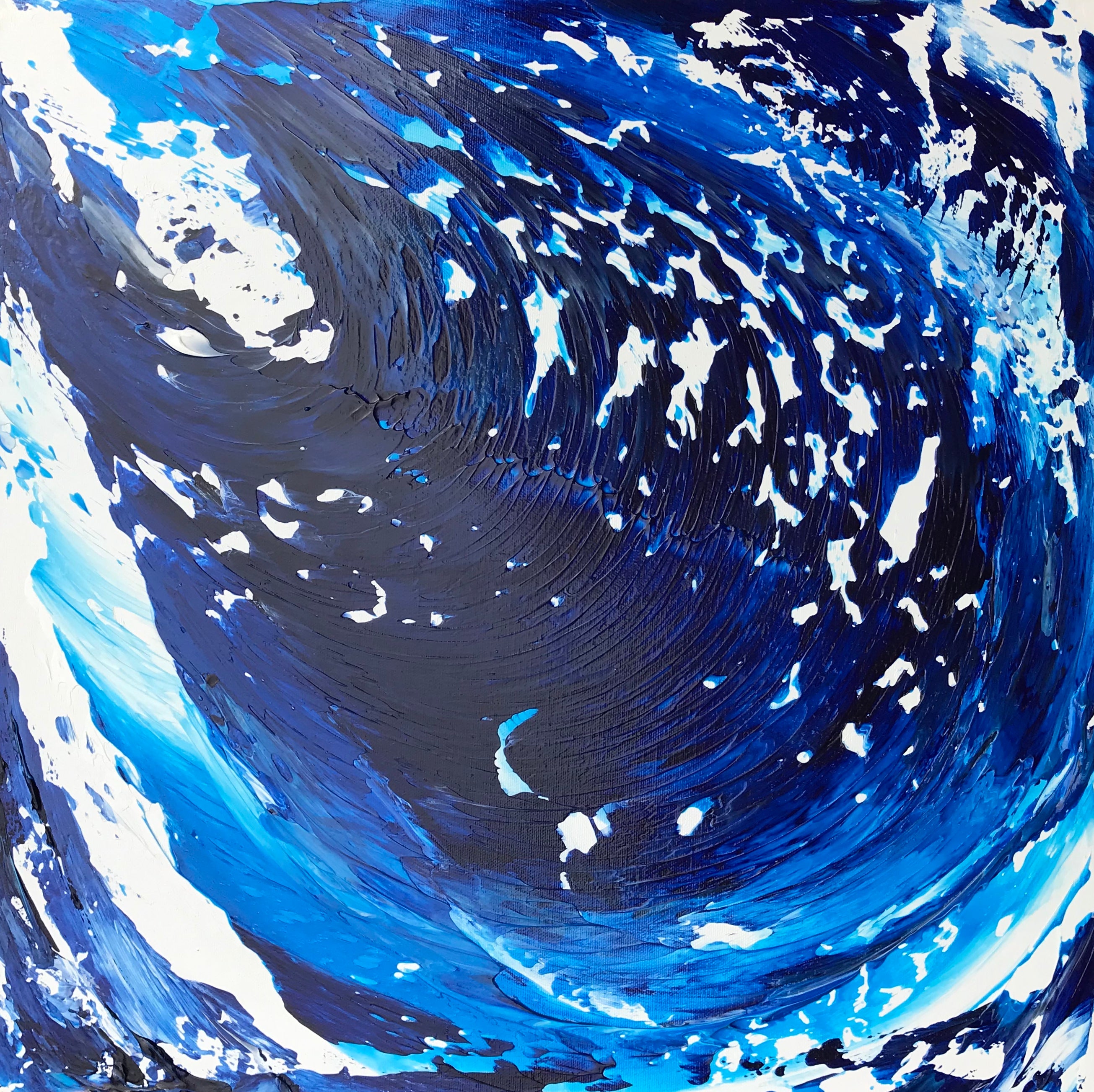 Happiness in Waves No.1      20"x20"